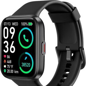 Smartwatch with Black Band